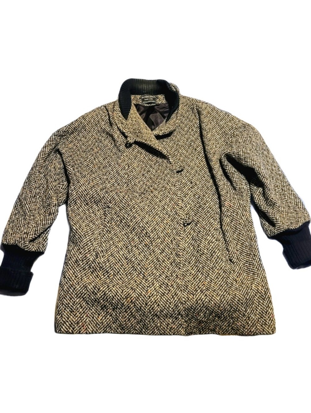 Vintage Tweed Coat - Union Made by Karizma East Ltd.